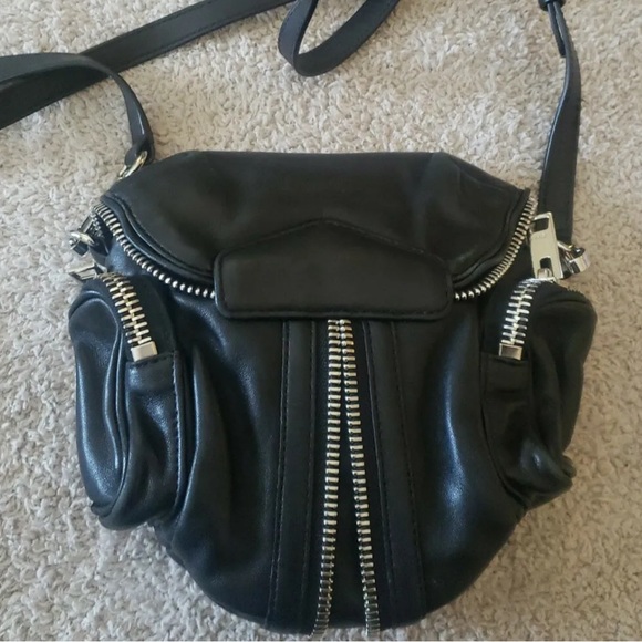 Alexander Wang Mini Marti Black Backpack Crossbody Bag - Picture 5 of 13